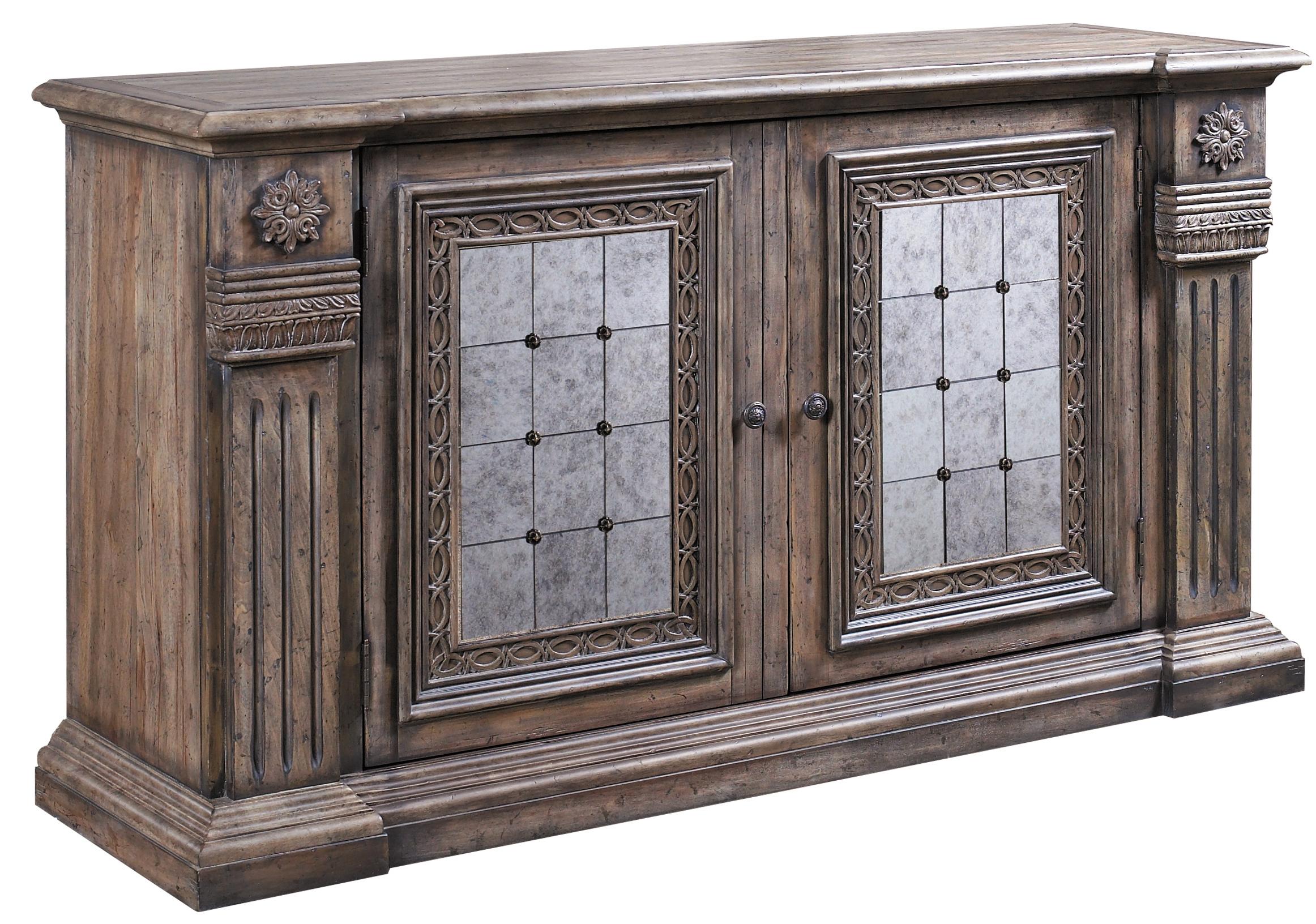Pulaski Furniture Accentrics Home 203005 Alexandreah Credenza with 2